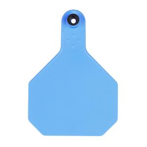 Custom Numbered Large Cattle ID Ear Tags Blue - Item # 51492