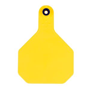 Custom Numbered Large Cattle ID Ear Tags Yellow - Item # 51492