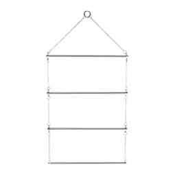 Horze Hanging Horse Blanket Rack Silver - Item # 51511