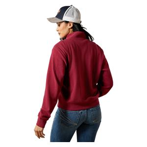 High Noon 1/2 Zip Women's Sweatshirt Beaujolais - Item # 51527
