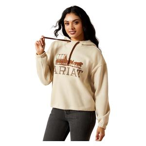 Essential Womens Hoodie Oyster Grey - Item # 51528