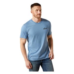 Mens Cattle Co. T-Shirt Coronet Blue - Item # 51533