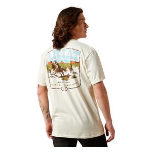 Mens Pulp Western T-Shirt Turtledove - Item # 51534