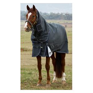 Comfitec Ultra Turnout Heavy Horse Blanket Detach-A-Neck Charcoal - Item # 51537
