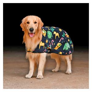 Horze Santa Fleece Dog Coat Christmas Print - Item # 51562