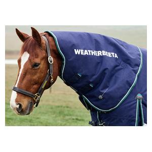 Comfitec Plus Dynamic Medium Horse Neck Cover Navy/Forest Green - Item # 51582