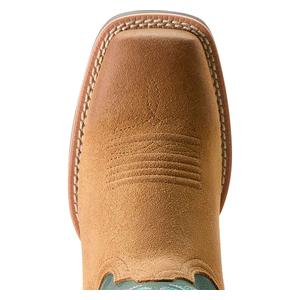 Hybrid 12-in Ranch Time Cowgirl Boots Acron/Teal - Item # 51597