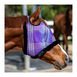 Fly Mask with Fleece Trim Lavender Mint - Item # 51614