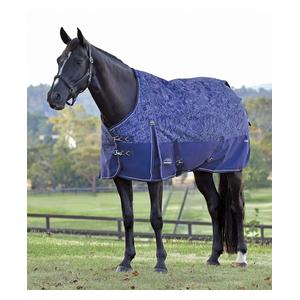 Comfitec Essential Patterned Turnout Medium Horse Blanket with Standard Neck Floral - Item # 51617