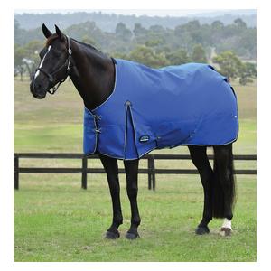 Comfitec Essential Turnout Medium Horse Blanket with Standard Neck Cobalt/Black - Item # 51620