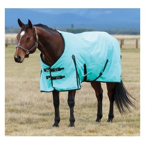 Comfitec Original Medium Turnout Horse Blanket with Standard Neck Turquoise/Black - Item # 51633