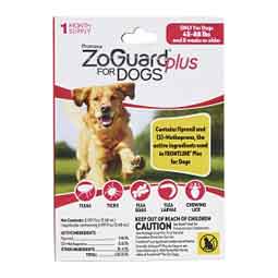 ZoGuard Plus for Dogs 1 dose (45-88 lbs) - Item # 51652