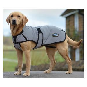 Comfitec Reflective Showerproof Dog Coat Silver - Item # 51665