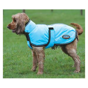 Comfitec Reflective 300D Deluxe Showerproof Dog Coat Blue - Item # 51669