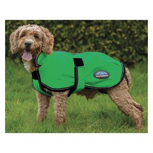 Comfitec Reflective 300D Deluxe Showerproof Dog Coat Green - Item # 51669