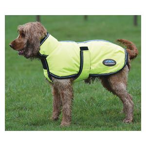 Comfitec Reflective 300D Deluxe Showerproof Dog Coat Yellow - Item # 51669