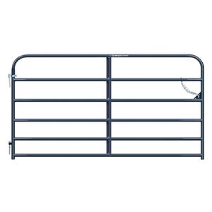 Heritage Round Corner Gate Gray - Item # 51699