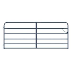 Heritage Round Corner Gate Gray - Item # 51700