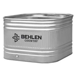 Farmstead Square Galvanized Stock Tank 120 gallon (34 in sq x 24 in H) - Item # 51706