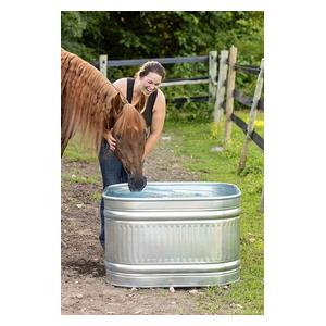 Farmstead Square Galvanized Stock Tank 120 gallon (34 in sq x 24 in H) - Item # 51706