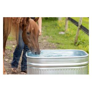 Farmstead Square Galvanized Stock Tank 120 gallon (34 in sq x 24 in H) - Item # 51706