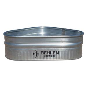 Farmstead Triangular Galvanized Stock Tank 30 gallon (40 in x 34 in x 12 in H) - Item # 51707