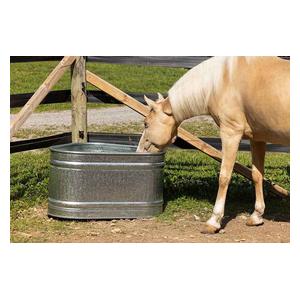 Farmstead Triangular Galvanized Stock Tank 60 gallon (40 in x 34 in x 24 in H) - Item # 51708