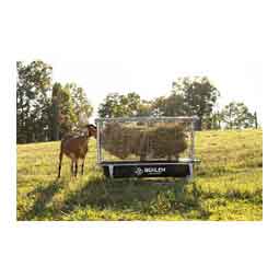 Foreman Pro All-In-One Feed Station for Livestock Black/Galvanized - Item # 51770