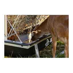 Foreman Pro All-In-One Feed Station for Livestock Black/Galvanized - Item # 51770
