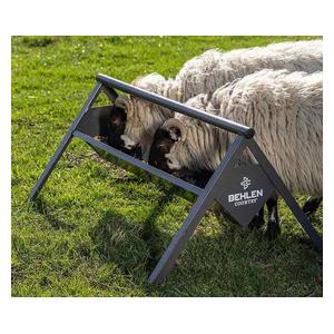 Commander Anti-Tip Feeder for Livestock Gray - Item # 51771