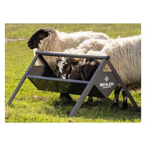 Commander Anti-Tip Feeder for Livestock Gray - Item # 51771
