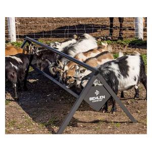 Commander Anti-Tip Feeder for Livestock Gray - Item # 51772