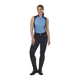 Coolcore Silicone Full Leg Womens Riding Tech Tight Galaxy Blue - Item # 51782
