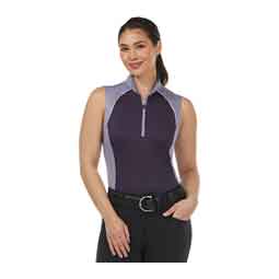 Charisma Coolcore Sleeveless Womens Riding Shirt Plumnoir - Item # 51783