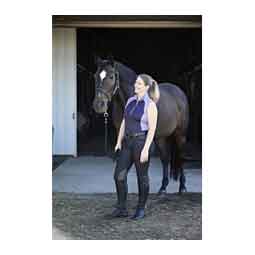 Charisma Coolcore Sleeveless Womens Riding Shirt Plumnoir - Item # 51783