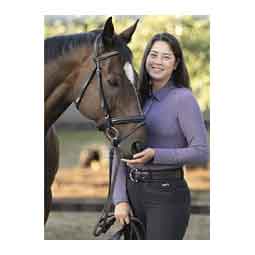 In a Snap Long Sleeve Womens Equestrian Clinic Shirt Wildorchild - Item # 51788