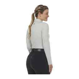 In a Snap Long Sleeve Womens Equestrian Clinic Shirt Opalmist - Item # 51788