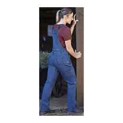 Stable Hand Womens Stretch Denim Barn Overalls Blue - Item # 51790
