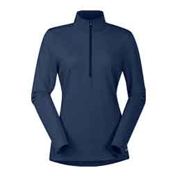 Ice Fil Lite Long Sleeve Womens Riding Shirt Navy - Item # 51806
