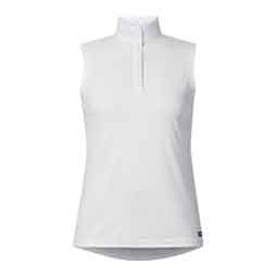 Encore Sleeveless Womens Show Shirt White/Bit of Luck - Item # 51809