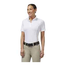 Encore Short Sleeve Womens Show Shirt White/Bit of Luck - Item # 51810