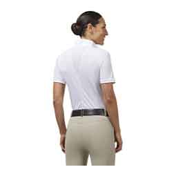 Encore Short Sleeve Womens Show Shirt White/Bit of Luck - Item # 51810