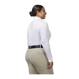Encore Long Sleeve Womens Show Shirt White/Bit of Luck - Item # 51811
