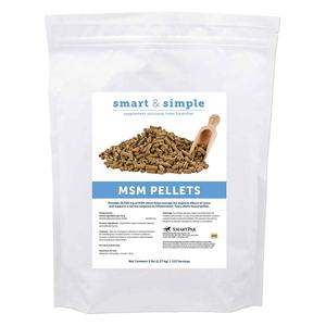 Smart and Simple MSM Pellets for Horses 5 lb (112 servings) - Item # 51826