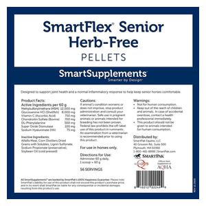 SmartFlex Senior Herb-Free Pellets for Horses 7.4 lb (56 servings) - Item # 51844