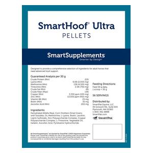 SmartHoof Ultra Pellets for Horses 3.8 lb (56 servings) - Item # 51851