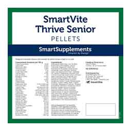 SmartVite Thrive Senior Pellets for Horses 10 lb (56 servings) - Item # 51867