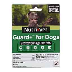 Guard Plus for Dogs 3 dose (89-132 lbs) - Item # 51881