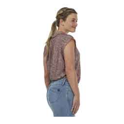 Charmed Cap Sleeve Womens Shirt Rosedust - Item # 51884