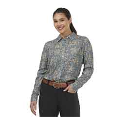 Charmed Button Up Womens Shirt Sageston Floral - Item # 51885